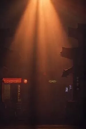 竖版剧照：荒漠公路上孤零零立着的一块里程牌